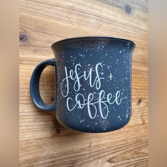 Jesus & Coffee Mug Tall - Picture 2 of 4